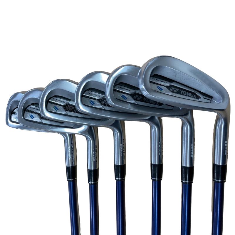 【中古】 ヨネックス EZONE CB 702 FORGED 7S アイアンセット IR REXIS KAIZA MASS i7 (フレックスその他) メンズ 男性用 右利き 右用 Cランク ゴルフクラブ