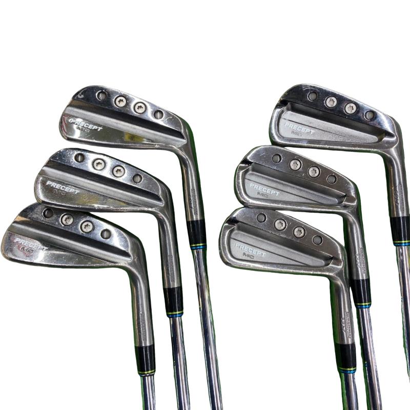 【中古】 ブリヂストン PRECEPT MC FORGED 黒いこと 6S アイアン仕掛ける IR NS PRO MODUS3 TOUR105 (フレックスS) メンズ 成人男性用 右利き 右用 C価値づける ゴルフ野球クラブ