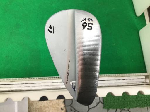 【中古】 テーラーメイド Taylor Made MILLED GRIND 3 56°/14° ウェッジ WG NS PRO MODUS3 TOUR105 (フレックスS) メンズ 男性用 右利き 右用 Cランク ゴルフクラブ