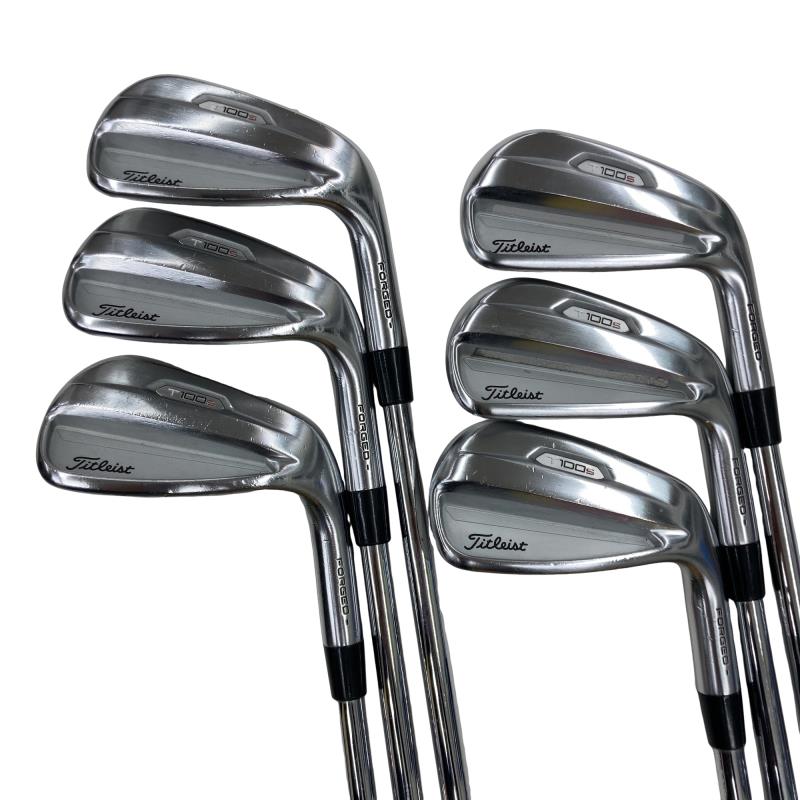 【中古】 タイトリスト Titleist T100S(2021) 6S アイアン仕掛ける IR NS PRO MODUS3 TOUR115 (フレックスS) メンズ 成人男性用 右利き 右用 C価値づける ゴルフ野球クラブ