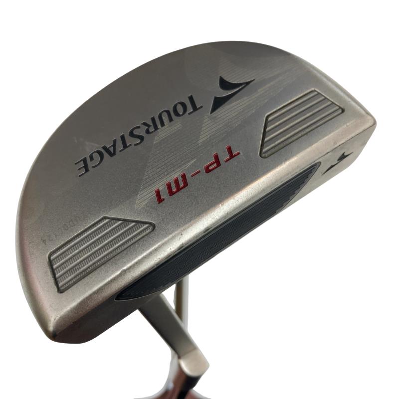 【中古】 ブリヂストン TOURSTAGE TP-M1 33in パター PT スチール写真 (フレックス余分の物) メンズ 成人男性用 右利き 右用 C価値づける ゴルフ野球クラブ