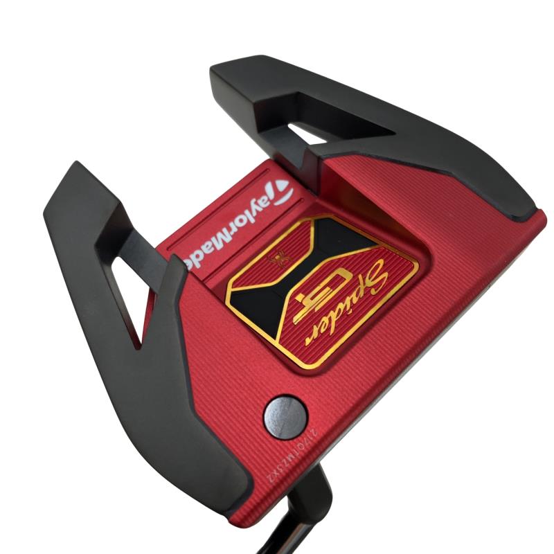 【中古】 テーラーメイド Spider GT RED スモールスラント 33インチ パター PT スチール (フレックスその他) メンズ 男性用 右利き 右用 Bランク ゴルフクラブ