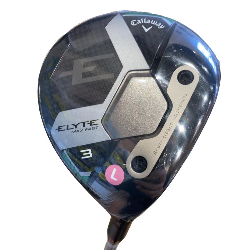 【中古】 キャロウェイ ELYTE MAX FAST 3W レディース フェアウェイウッド FW LIN-Q GREEN 40 for CW(ELYTE FW) (フレックスL) レディース 亭主もち用 右利き 右用 A位置づける ゴルフ野球クラブ