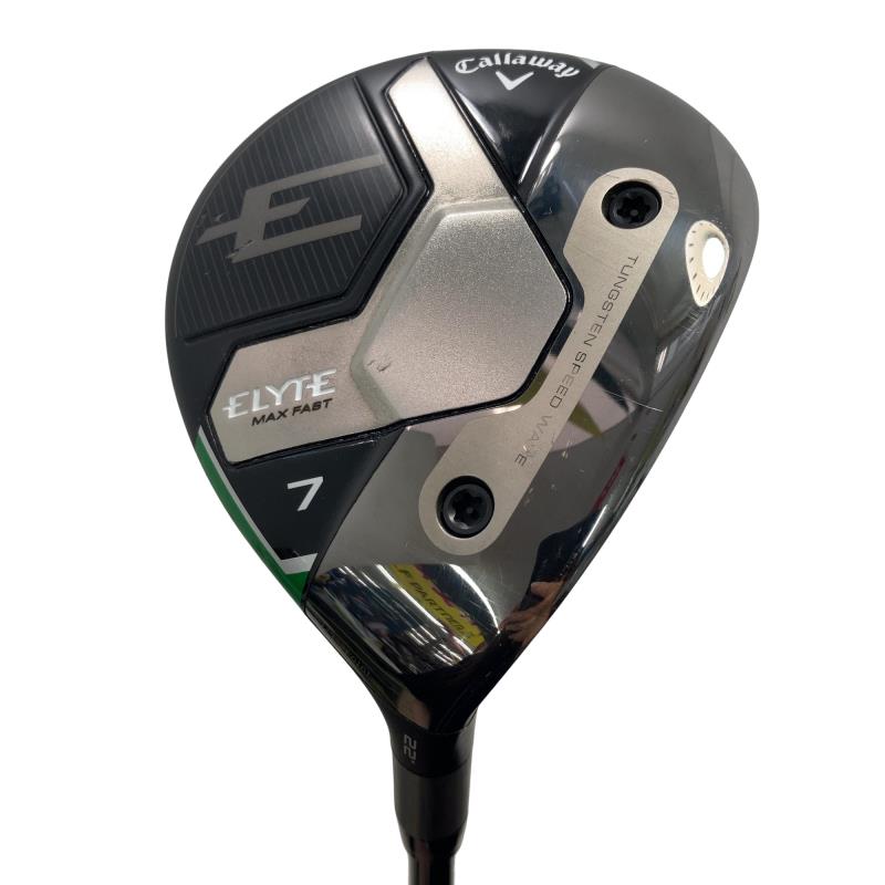 【中古】 キャロウェイ ELYTE MAX FAST 7W フェアウェイウッド FW LIN-Q GREEN 40 for CW(ELYTE FW) (フレックスR) メンズ 成人男性用 右利き 右用 C位置づける ゴルフ野球クラブ