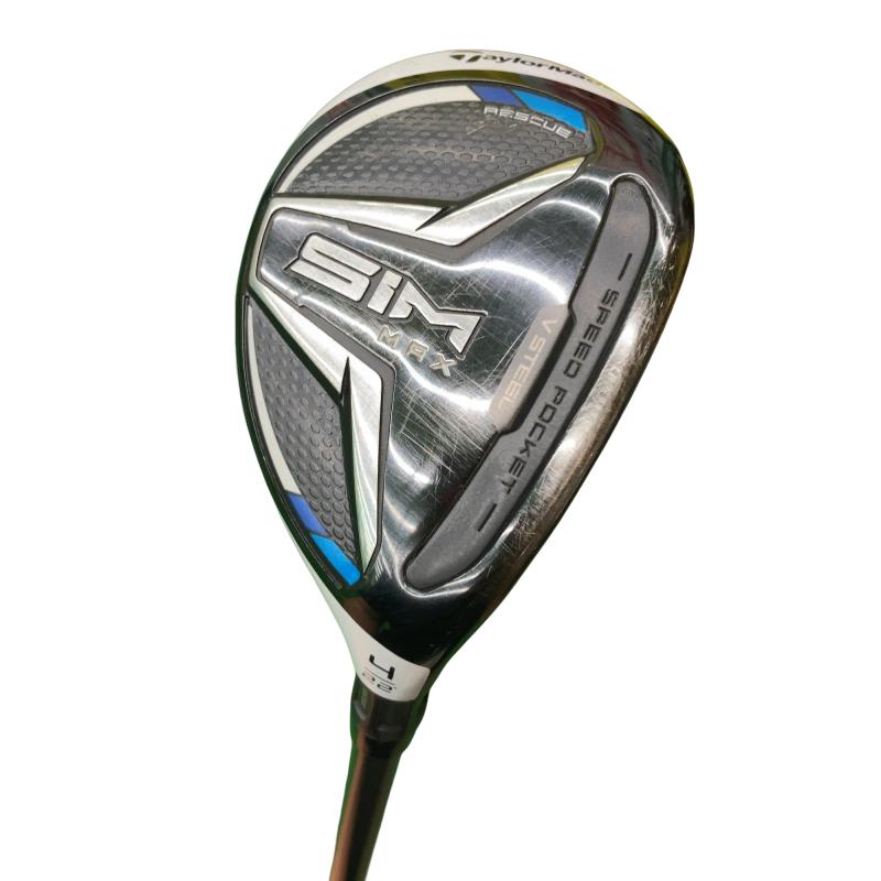 【中古】 テーラーメイド SIM MAX U4 ユーティリティ UT TENSEI BLUE TM60(UT) (フレックスR) メンズ 男性用 右利き 右用 Cランク ゴルフクラブ｜ゴルフパートナー 中古クラブ店