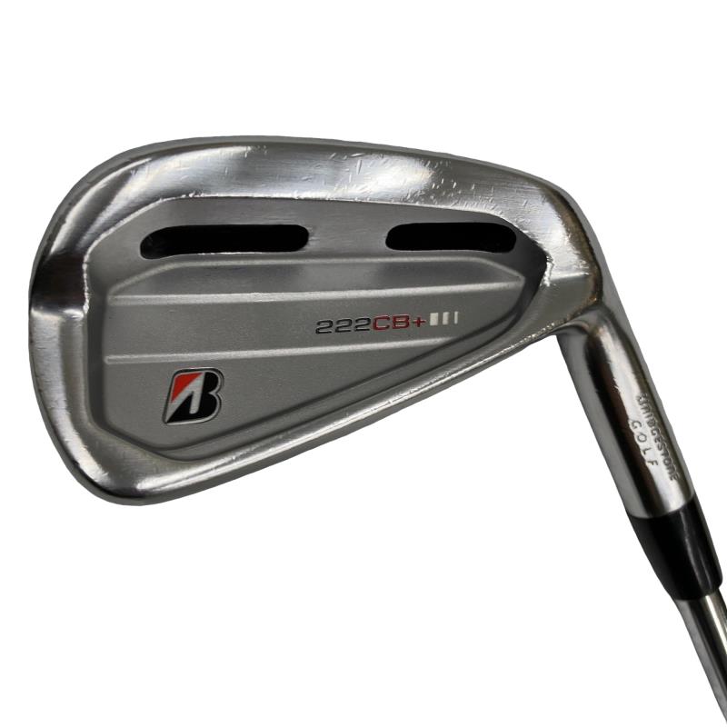 【中古】 ブリヂストン BRIDGESTONE 222CB+ 6S アイアンセット IR 純正特注シャフト (フレックスR) メンズ 男性用 右利き 右用 Cランク ゴルフクラブ