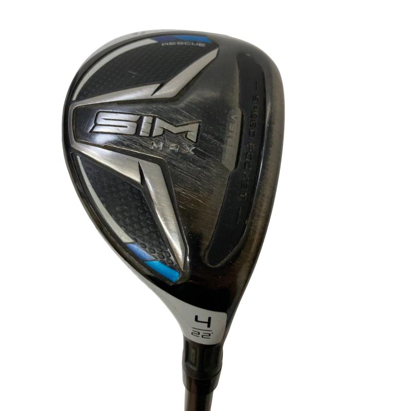 【中古】 仕立て屋お手伝いさん SIM MAX U4 ありがた味 UT TENSEI BLUE TM60(UT) (フレックスR) メンズ 成人男性用 右利き 右用 C序列付ける ゴルフ野球クラブ