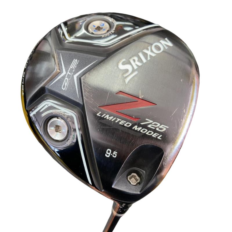 【中古】 ダンロップ SRIXON Z725 LIMITED MODEL 9.5° ドライバー DR Diamana W60 (フレックスS) メンズ 男性用 右利き 右用 Dランク ゴルフクラブ