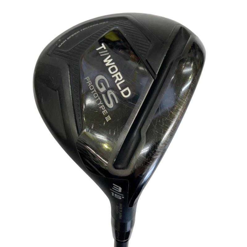 【中古】 本間ゴルフ TOUR WORLD GS PROTOTYPE III 3W フェアウェイウッド FW VIZARD FZ-6 (フレックスS) メンズ 成人男性用 右利き 右用 C価値づける ゴルフ野球クラブ