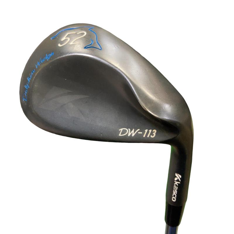 【中古】 キャスコ Dolphin Wedge DW-113 ブラック 52° ウェッジ WG Dynamic Gold (フレックスS) メンズ 男性用 右利き 右用 Cランク ゴルフクラブ