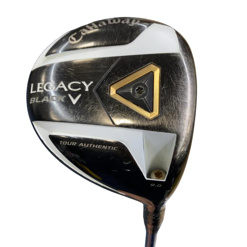 【中古】 キャロウェイ LEGACY BLACK(2013) TOUR AUTHENTIC 9° ドライバー DR 純正特注シャフト (フレックスS) メンズ 男性用 右利き 右用 Cランク ゴルフクラブ
