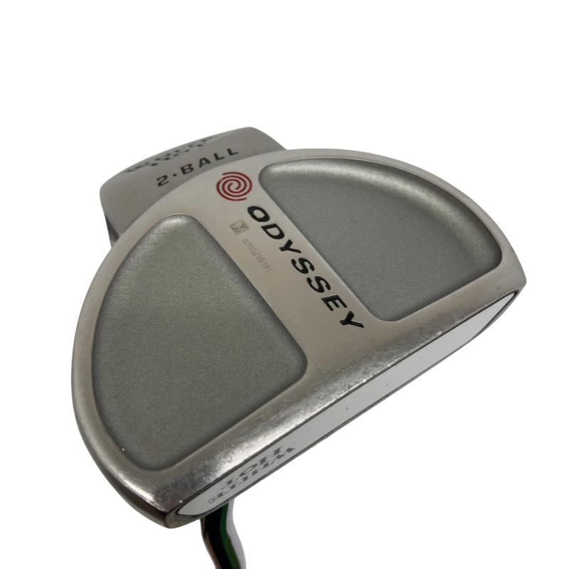 【中古】 オデッセイ WHITE HOT 2 BALL 33インチ パター PT スチール (フレックスその他) メンズ 男性用 右利き 右用 Dランク ゴルフクラブ