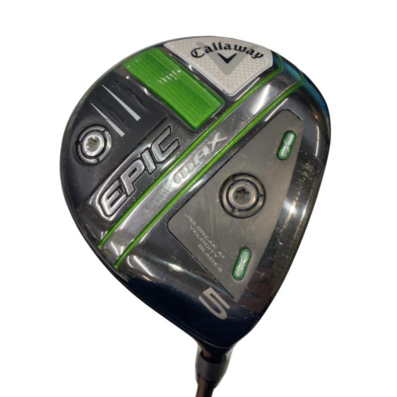 【中古】 キャロウェイ EPIC MAX 5W フェアウェイウッド FW Diamana 40 for CW(2021 EPIC FW) (フレックスR) メンズ 男性用 右利き 右用 Cランク ゴルフクラブ