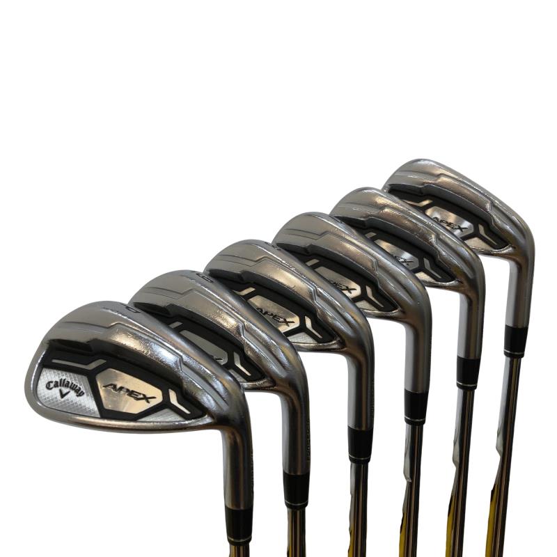 【中古】 キャロウェイ APEX(2015)  6S アイアン書き割り IR NS PRO MODUS3 TOUR120 (フレックスS) メンズ 成人男性用 右利き 右用 D位置づける ゴルフ野球クラブ