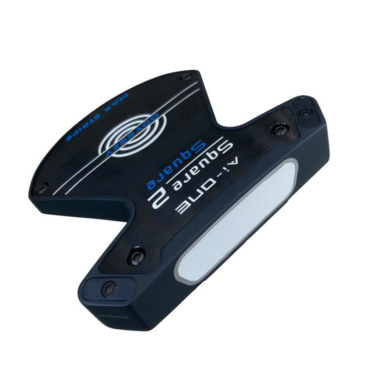 【中古】 オデッセイ Ai-ONE SQUARE 2 SQUARE MAX STRIPE 33in パター PT STROKE LAB 90 スチール写真 (フレックス余分の物) メンズ 成人男性用 右利き 右用 C価値づける ゴルフ野球クラブ