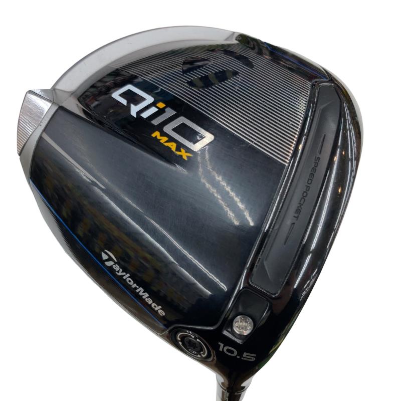 【中古】 テーラーメイド Qi10 MAX 10.5° ドライバー DR Diamana BLUE TM50(Qi10 DR) (フレックスS) メンズ 男性用 右利き 右用 Cランク ゴルフクラブ