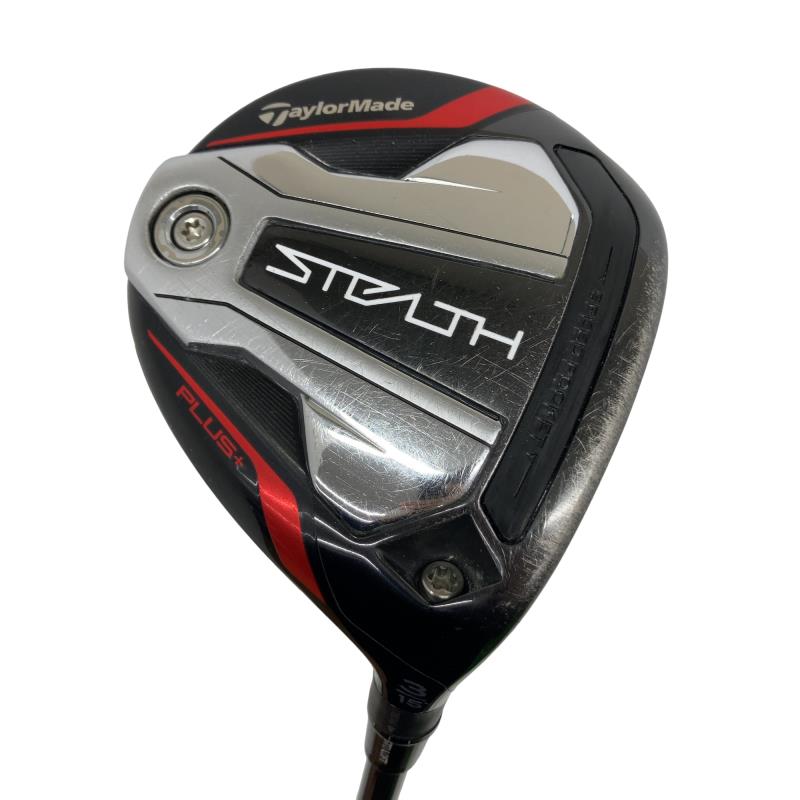 【中古】 テーラーメイド STEALTH PLUS+ 3W フェアウェイウッド FW TENSEI SILVER TM50(STEALTH FW) (フレックスS) メンズ 男性用 右利き 右用 Cランク ゴルフクラブ