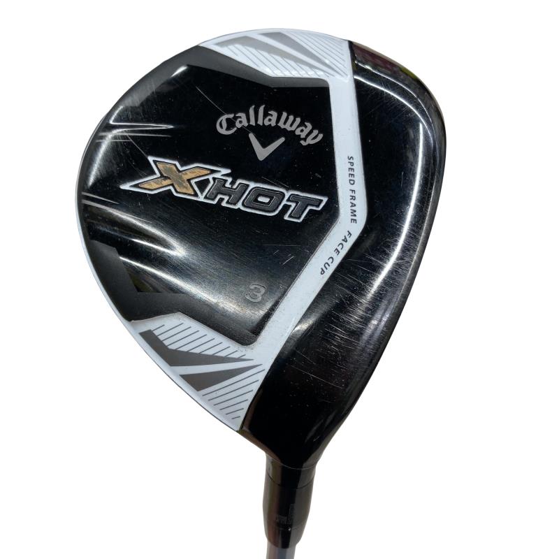 【中古】 キャロウェイ X HOT  3W フェアウェイウッド FW X HOT 60W(フェアウェイウッド) (フレックスS) メンズ 成人男性用 右利き 右用 D位置づける ゴルフ野球クラブ