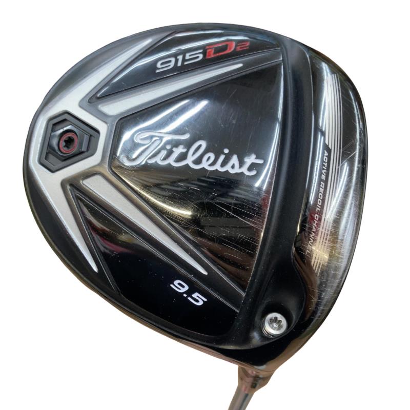 【中古】 タイトリスト 915 D2  9.5° １番ウッド DR Tour AD GP-6 (フレックスS) メンズ 成人男性用 右利き 右用 C位置づける ゴルフ野球クラブ