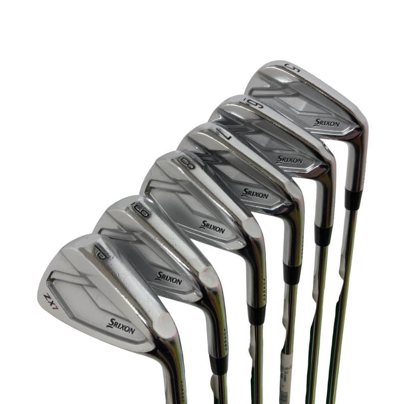 【中古】 ダンロップ SRIXON ZX7 6S アイアンセット IR リシャフト (フレックスその他) メンズ 男性用 右利き 右用 Cランク ゴルフクラブ