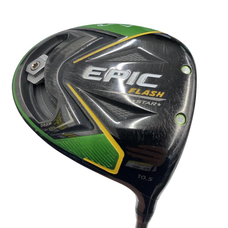 【中古】 キャロウェイ EPIC FLASH STAR 10.5° ドライバー DR Speeder EVOLUTION for CW(ドライバー) (フレックスSR) メンズ 男性用 右利き 右用 Cランク ゴルフクラブ
