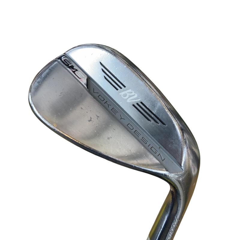 【中古】 タイトリスト VOKEY SPIN MILLED SM8 ツアークロム 56°/14°F ウェッジ WG Dynamic Gold (フレックスS) メンズ 男性用 右利き 右用 Dランク ゴルフクラブ