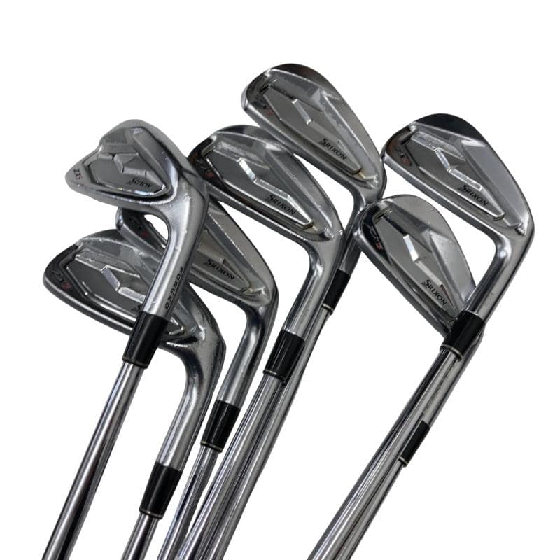 【中古】 ダンロップ SRIXON ZX5 8S アイアンセット IR NS PRO MODUS3 TOUR105 D.S.T (フレックスS) メンズ 男性用 右利き 右用 Cランク ゴルフクラブ