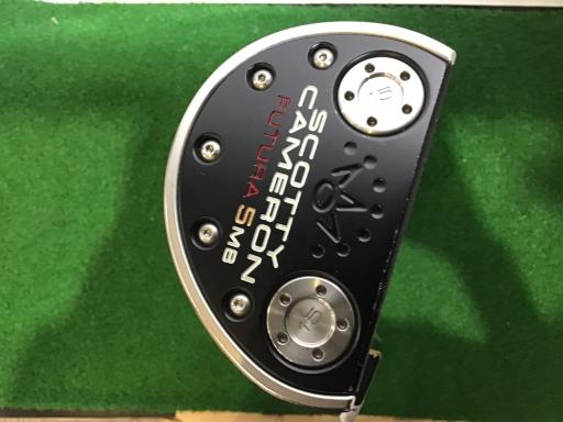 【中古】 タイトリスト SCOTTY CAMERON FUTURA 5MB(2017) 34in パター PT スチール写真 (フレックス余分の物) メンズ 成人男性用 右利き 右用 C価値づける ゴルフ野球クラブ