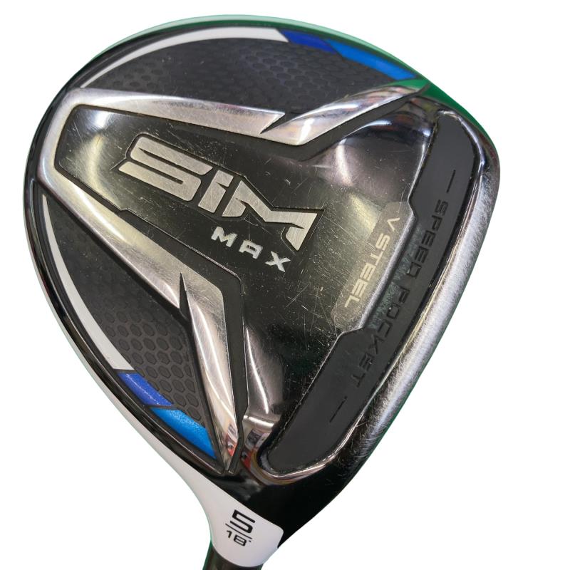 【中古】 仕立て屋お手伝いさん SIM MAX 5W フェアウェイウッド FW TENSEI BLUE TM50(FW) (フレックスR) メンズ 成人男性用 右利き 右用 C序列付ける ゴルフ野球クラブ