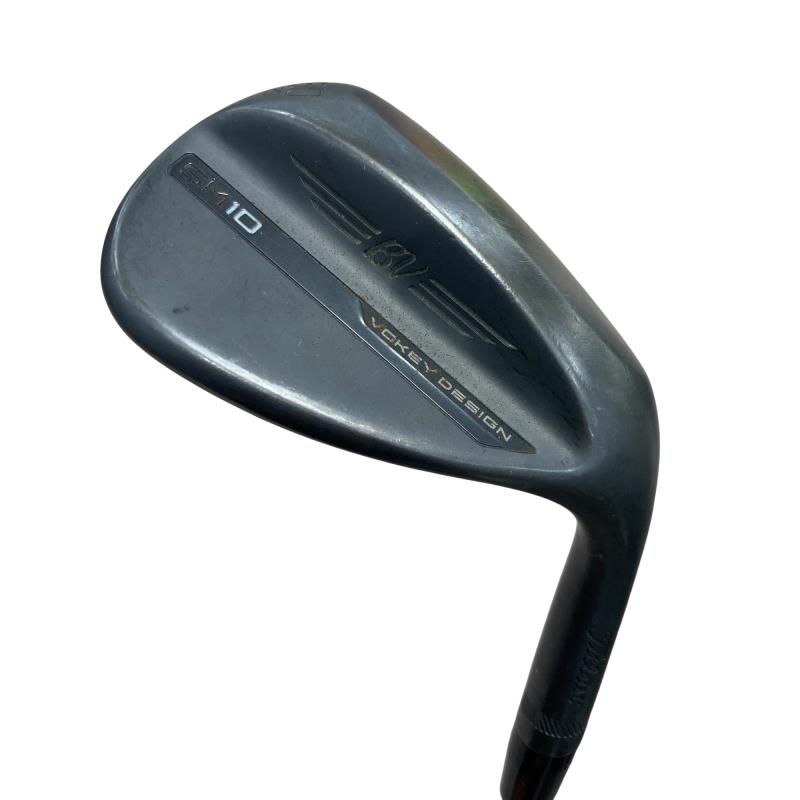【中古】 タイトリスト VOKEY SPIN MILLED SM10 ジェット機黒いこと 60°/12°D ウェッジ WG NS PRO 950GH neo (フレックスS) メンズ 成人男性用 右利き 右用 C位置づける ゴルフ野球クラブ