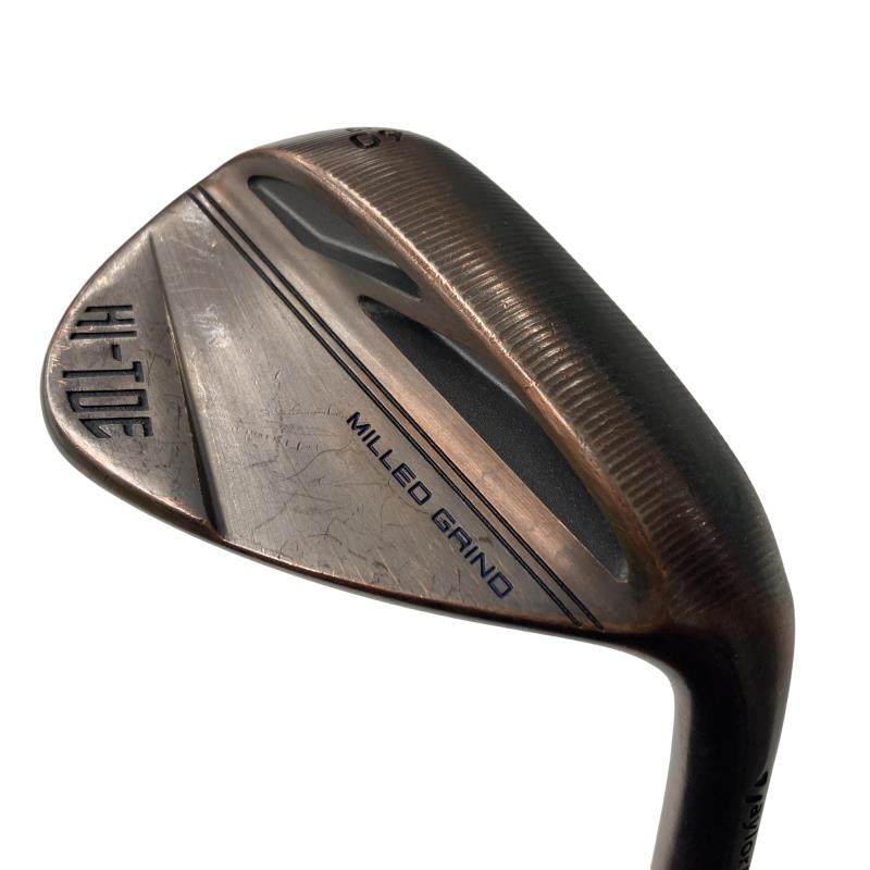 【中古】 テーラーメイド Taylor Made MILLED GRIND HI-TOE(2022) 60°/13° ウェッジ WG Dynamic Gold (フレックスS) メンズ 男性用 右利き 右用 Cランク ゴルフクラブ