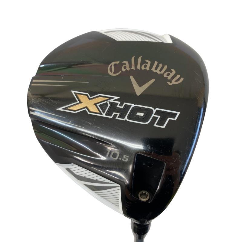 【中古】 キャロウェイ X HOT 10.5° ドライバー DR X HOT 55W(ドライバー) (フレックスSR) メンズ 男性用 右利き 右用 Cランク ゴルフクラブ 8,872円