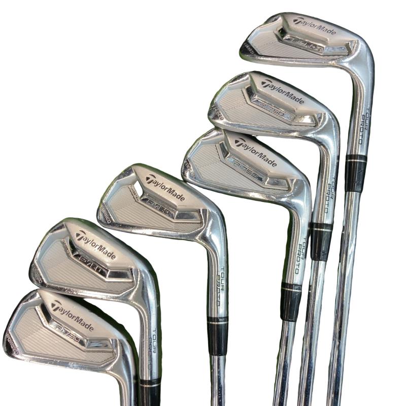 【中古】 仕立て屋お手伝いさん Taylor Made P・750 TOUR PROTO 6S アイアン仕掛ける IR 完全無欠特注立て坑 (フレックスS) メンズ 成人男性用 右利き 右用 C価値づける ゴルフ野球クラブ