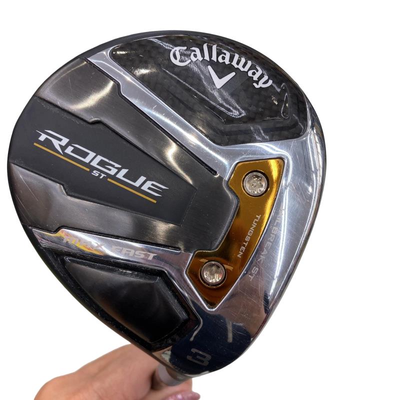 【中古】 キャロウェイ ROGUE ST MAX FAST 3W フェアウェイウッド FW SPEEDER NX 40 for CW(ROGUE ST FW) (フレックスSR) メンズ 男性用 右利き 右用 Cランク ゴルフクラブ