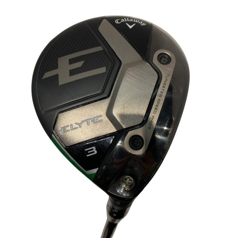 【中古】 キャロウェイ ELYTE 3W フェアウェイウッド FW VENTUS GREEN 50 for CW(ELYTE FW) (フレックスS) メンズ 男性用 右利き 右用 Bランク ゴルフクラブ|ゴルフパートナー 中古クラブ店