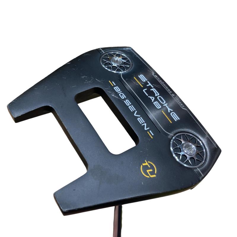 【中古】 オデッセイ STROKE LAB BLACK BIG SEVEN TU 34インチ パター PT STROKE LAB BLACK (フレックスその他) メンズ 男性用 右利き 右用 Cランク ゴルフクラブ|ゴルフパートナー 中古クラブ店