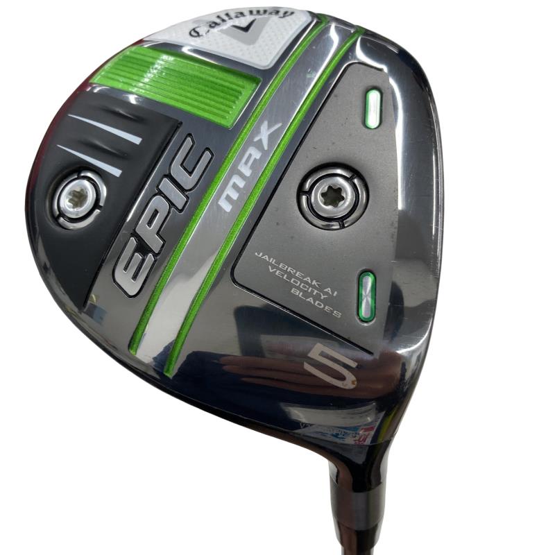 【中古】 キャロウェイ EPIC MAX 5W フェアウェイウッド FW Diamana 40 for CW(2021 EPIC FW) (フレックスS) メンズ 男性用 右利き 右用 Cランク ゴルフクラブ