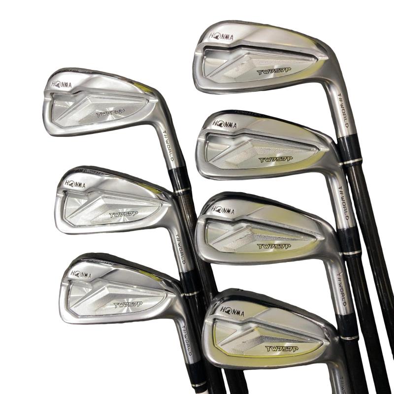 【中古】 本間ゴルフ TOUR WORLD TW757P 8S アイアン仕掛ける IR VIZARD for TW757(IR) (フレックスR) メンズ 成人男性用 右利き 右用 C価値づける ゴルフ野球クラブ