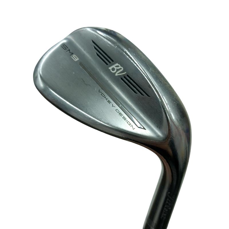 【中古】 タイトリスト VOKEY SPIN MILLED SM9 ツアークロム 58°/14°K ウェッジ WG BV 105 (フレックスその他) メンズ 男性用 右利き 右用 Cランク ゴルフクラブ