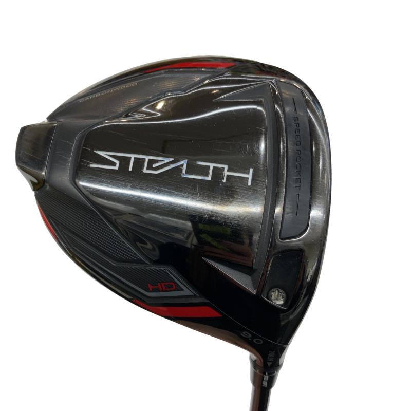 【中古】 テーラーメイド STEALTH HD 9° ドライバー DR TENSEI RED TM50(STEALTH DR) (フレックスS) メンズ 男性用 右利き 右用 Cランク ゴルフクラブ