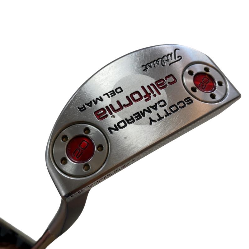 【中古】 タイトリスト SCOTTY CAMERON California DEL MAR(2012) 33in パター PT スチール写真 (フレックス余分の物) メンズ 成人男性用 右利き 右用 B価値づける ゴルフ野球クラブ