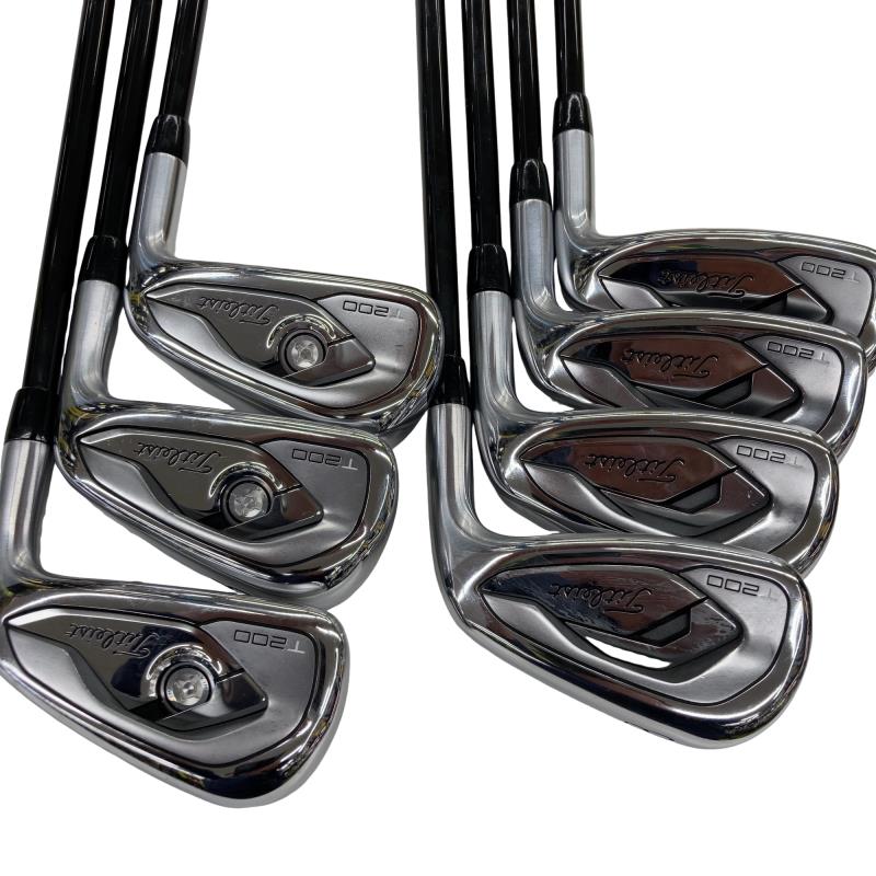 【中古】 タイトリスト Titleist T200 8S アイアン仕掛ける IR Titleist KURO KAGE 60 (フレックス余分の物) メンズ 成人男性用 右利き 右用 C価値づける ゴルフ野球クラブ