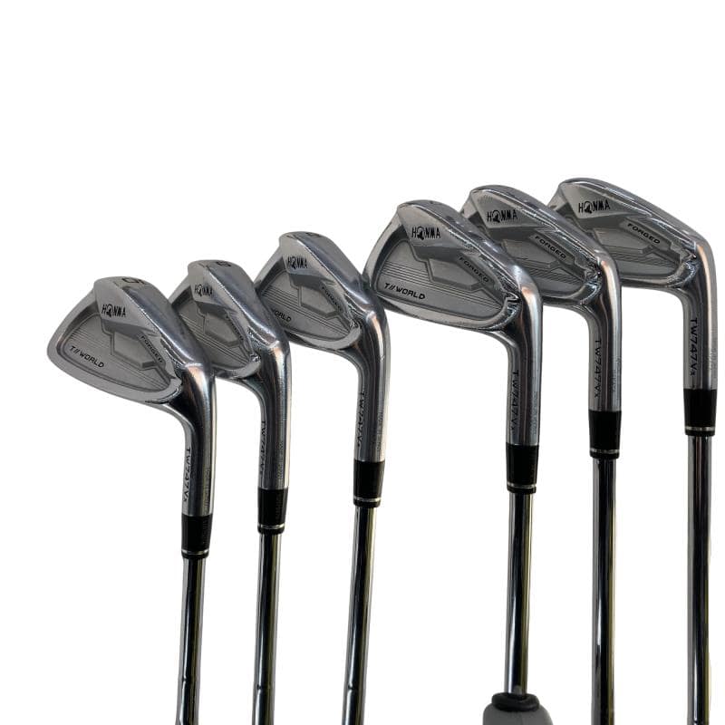 【中古】 本間ゴルフ TOUR WORLD TW747Vx 6S アイアンセット IR NS PRO MODUS3 FOR T//WORLD (フレックスS) メンズ 男性用 右利き 右用 Dランク ゴルフクラブ