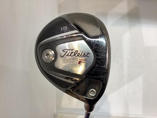 【中古】 タイトリスト 910 F 15° フェアウェイウッド FW Tour AD BB-6 (フレックスS) メンズ 男性用 右利き 右用 Cランク ゴルフクラブ