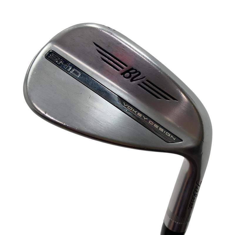 【中古】 タイトリスト VOKEY SPIN MILLED SM10 ツアークロム 52°/12°F ウェッジ WG BV 105 (フレックスその他) メンズ 男性用 右利き 右用 Cランク ゴルフクラブ