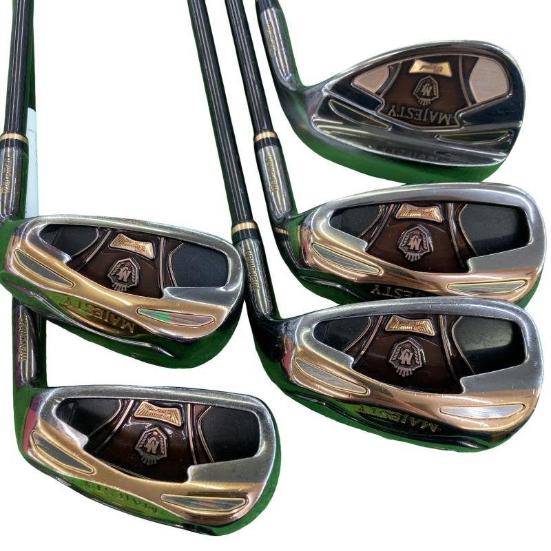 【中古】 マジェスティゴルフ(旧マルマン) MAJESTY Royal-LV 5S アイアンセット IR MAJESTY Royal-LV(アイアン) (フレックスR) メンズ 男性用 右利き 右用 Cランク ゴルフクラブ｜ゴルフパートナー 中古クラブ店