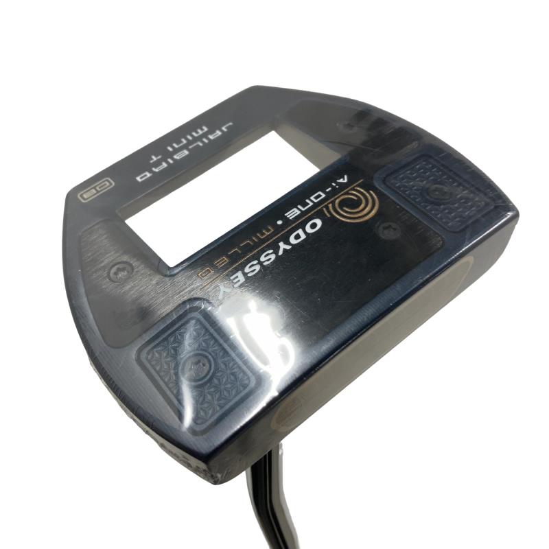 【中古】 オデッセイ Ai-ONE・MILLED JAILBIRD MINI VERSA90 T DB 34in パター PT STROKE LAB 90 スチール写真 (フレックス余分の物) メンズ 成人男性用 右利き 右用 A位置づける ゴルフ野球クラブ