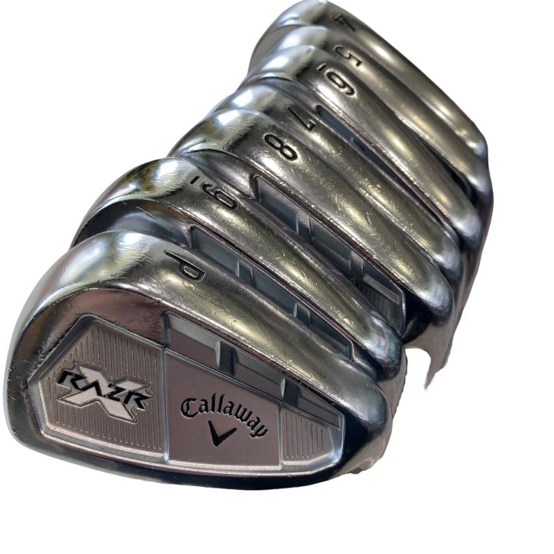 【中古】 キャロウェイ RAZR X FORGED 8S アイアンセット IR Memphis 10 DB (フレックスUNI) メンズ 男性用 右利き 右用 Dランク ゴルフクラブ｜ゴルフパートナー 中古クラブ店