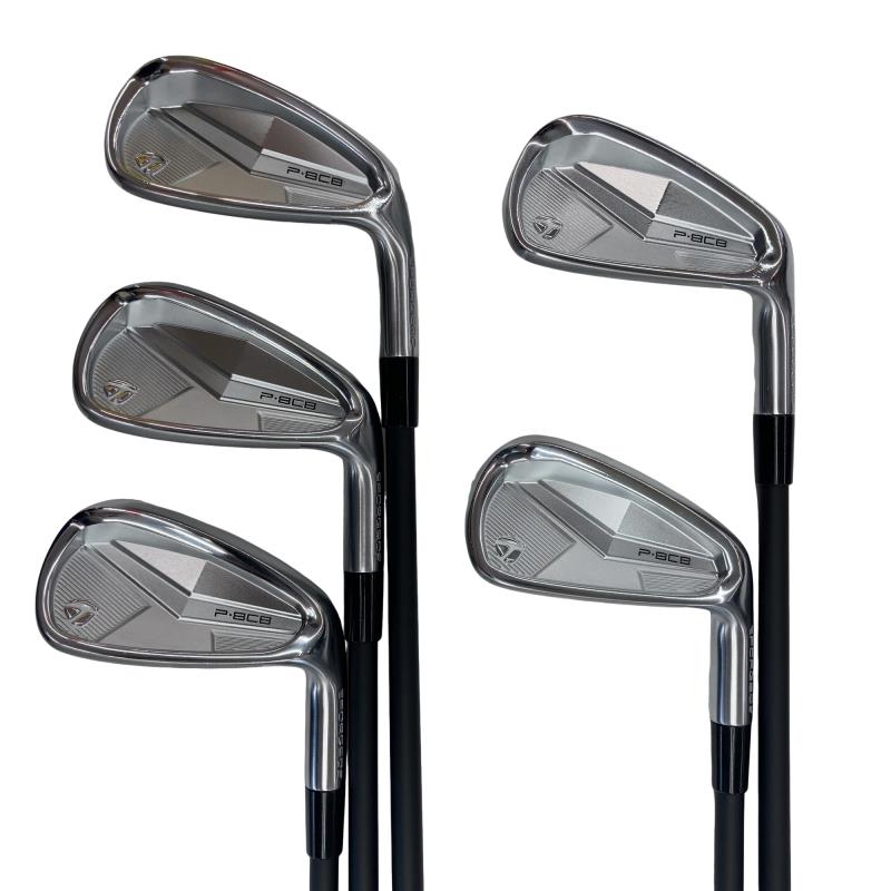 【中古】 仕立て屋お手伝いさん Taylor Made P・8CB(2025) 5S アイアン書き割り IR 純然たる特注矢がら (フレックスS) メンズ 成人男性用 右利き 右用 C位置づける ゴルフ野球クラブ