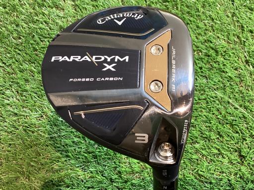【中古】 キャロウェイ PARADYM X 3W フェアウェイウッド FW VENTUS TR 5 for CW(PARADYM FW) (フレックスS) メンズ 男性用 右利き 右用 Cランク ゴルフクラブ